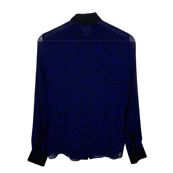 Armani Exchange AX Womens Long Sleeve Top Button - Picture 5 of 9